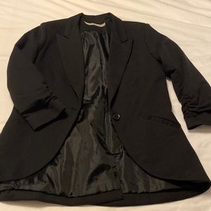 3/4 sleeve blazer